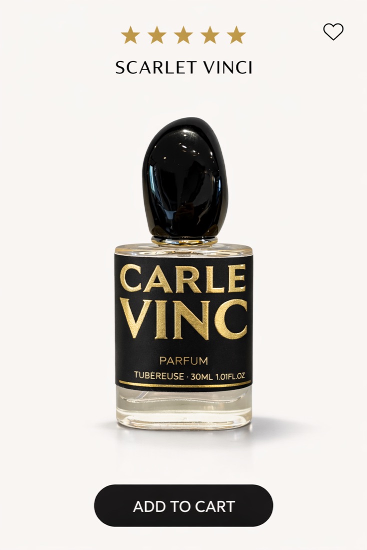 SCARLET VINCI TUBEREUSE perfume